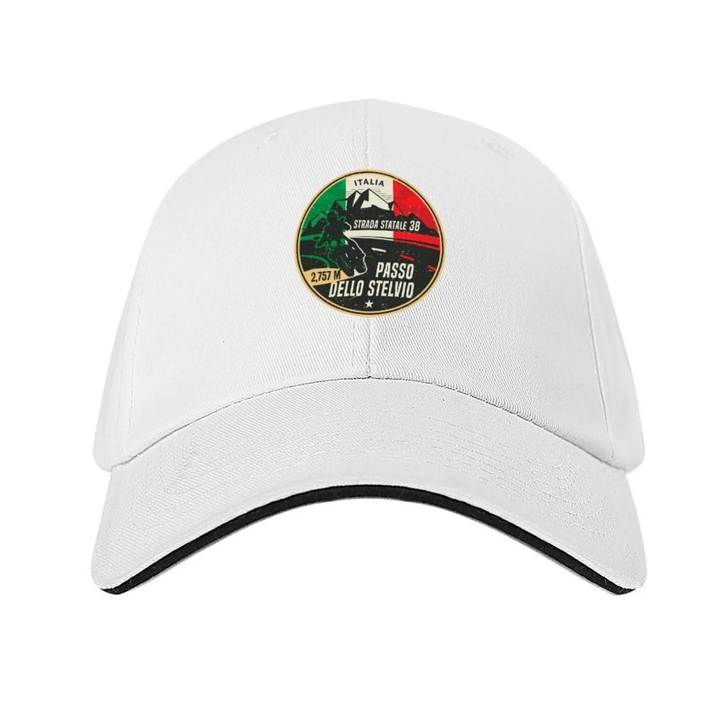 Stelvio Pass Italy Baseball Cap Streetwear fashionable Anime Snapback Cap Unisex Golf Wear Womens