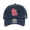 47 Cap Clean Up Louis Cardinals MLB Navy Unisex St. Women's