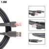 1.8m High Speed USB 2.0 A Male To RJ45 Cable for Symbol Barcode Scanner LS2208