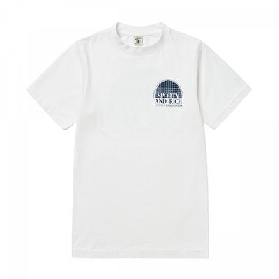 Sporty   Rich Ts923wh Racquet Club  Racquet Club  Shared Short Sleeve Tee