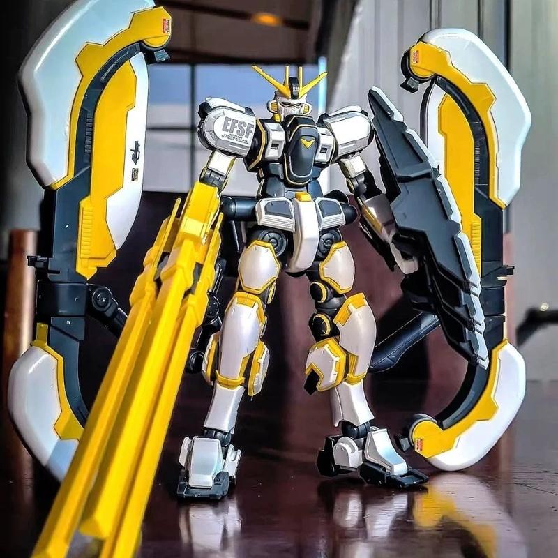 HG 1/144 Atlas Thunder Universe Battlefront RX-78AL Mech Assembly Model Kits Action Figures Boy Puzzle Toys Decorative Gifts