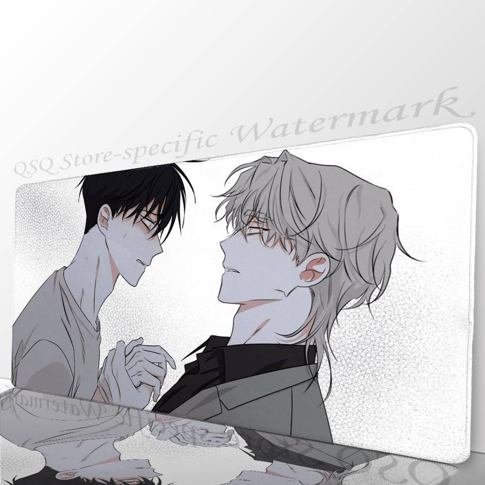 Manga L-Low Tide In Twilight Mousepad Non-slip Suitable For Office Computers Laptops E-sports Game Desk Mats XXL Keyboard