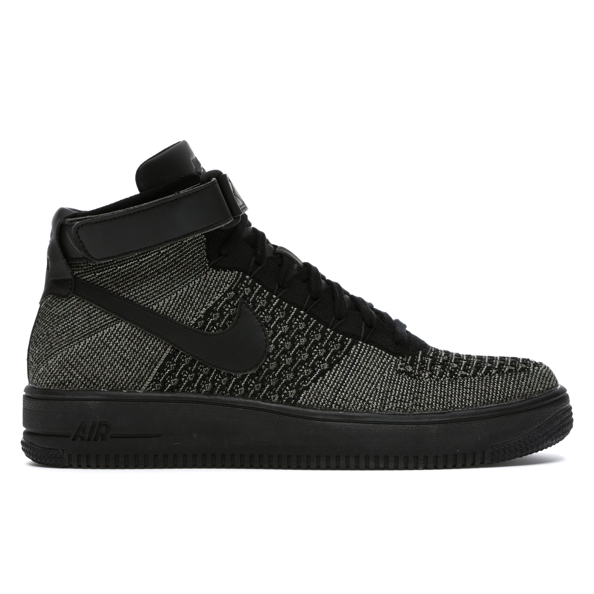 

Мужские кроссовки Nike Air Force 1 Ultra Flyknit Mid Palm Green Black Enemal-Green Enemal-Green-White 817420-301