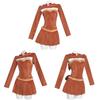Christmas Reindeer Cosplay Costume With Fuzzy Material For Holiday Parties