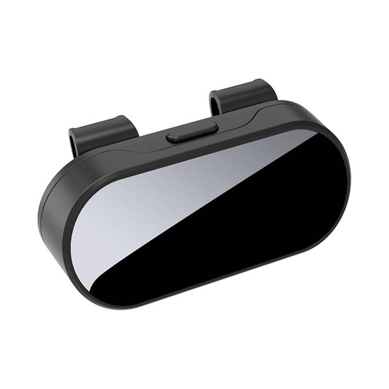 Mirror Glossy Multifunctional Glasses Case, Car Sunshade, Glasses Clip Card, 2-In-1 Storage Box, High-End Sunglasses Holder