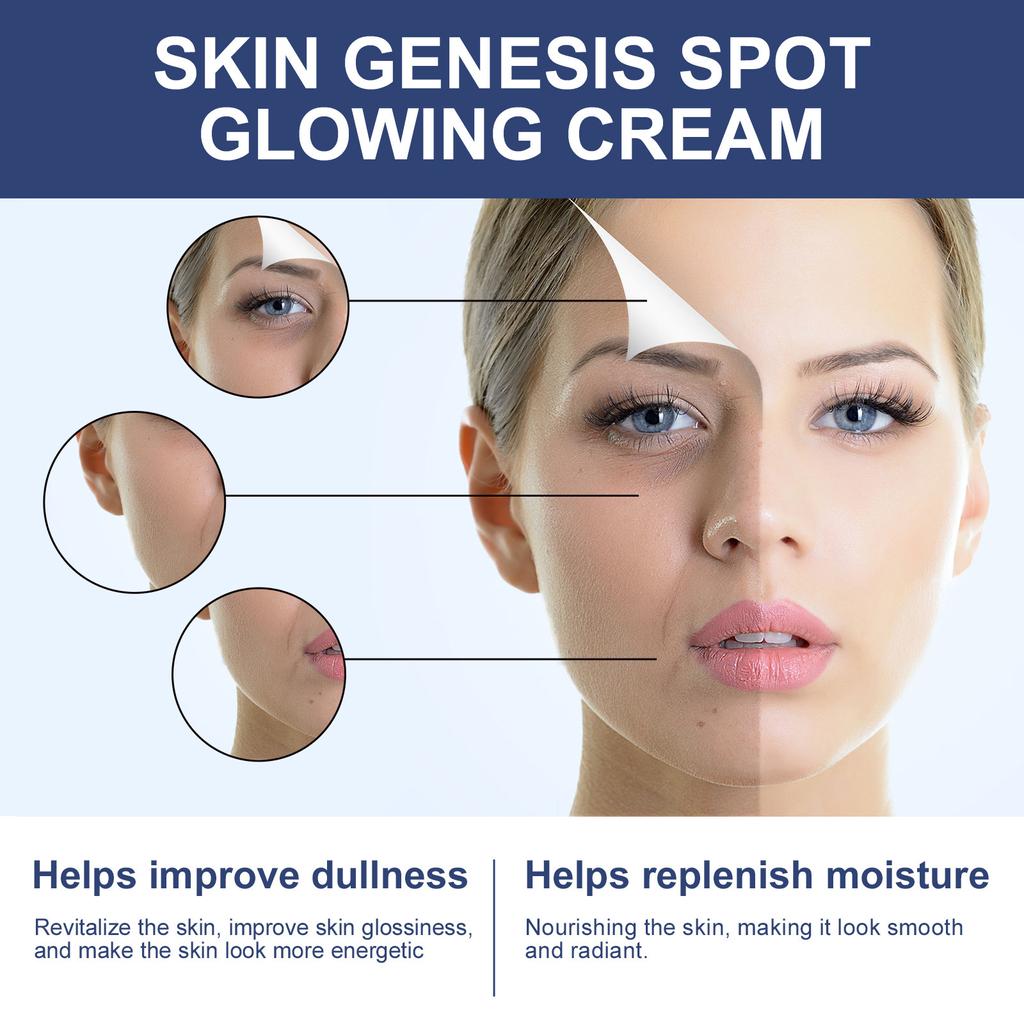 Niacinamide Brightening Cream, Water Brightening Nourishing Skin Highly Hydrating, Moisturizing, Smooth And Beautiful Skin Niacinamide Cream