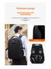 "Men's Multifunctional Business Travel Backpack - Large Capacity, Fashionable & Lightweight"
