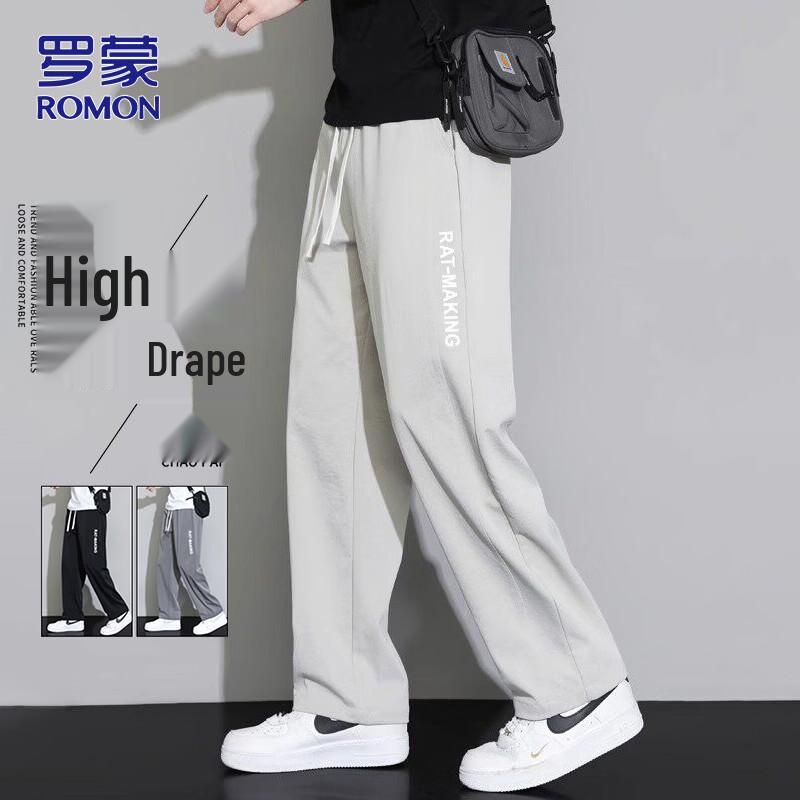 

ROMON Men s Straight-Leg Casual Sport Pants XL