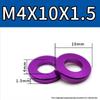 Colorful Aluminum Alloy Flat Washer & Spacer (M4/M5/M6/M8)