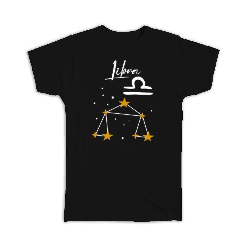 

Gift T-Shirt : Libra Constellation Zodiac Sign Horoscope Astrology Happy M