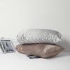 Solid Color Imitation Silk Pillowcase - Ice Silk Feel Satin Cushion Cover