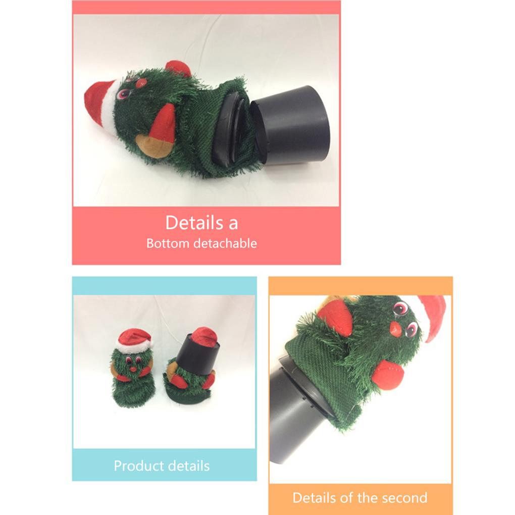 Elektrischer Weihnachtsbaum Spielzeug Requisiten Exquisite Haushalts-Feiertagsdekoration Interessante Tischplatten Batteriebetriebene tanzende Spielzeuge