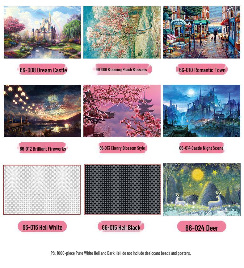 Anime Hell Mini Adult Jigsaw Puzzle - 1000 Pieces