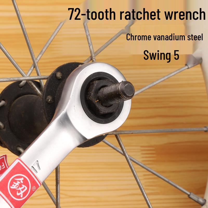 Chave Combinada de Catraca Fukuoka Tools de 72 Dentes com Soquete de Olhal para Reparo de Carro