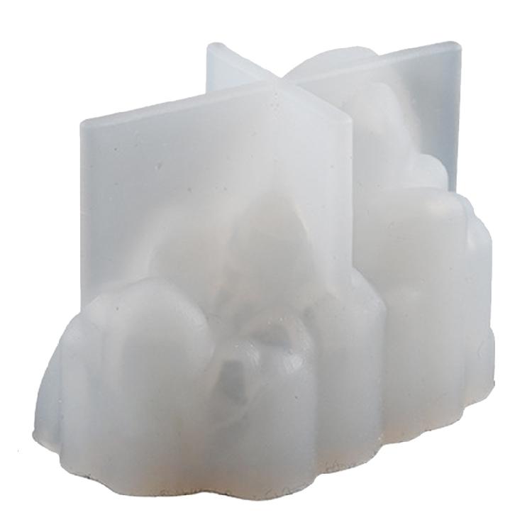 Diy Handmade Products Crystal Cluster Ornament Silicone Mold Ice Cluster Ornament Shape Mold Scented Candle Mold