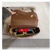 Retro Minimalist Saddle Bag for Women 2026 New Fashion Wide Strap Shoulder Crossbody Purse CLE