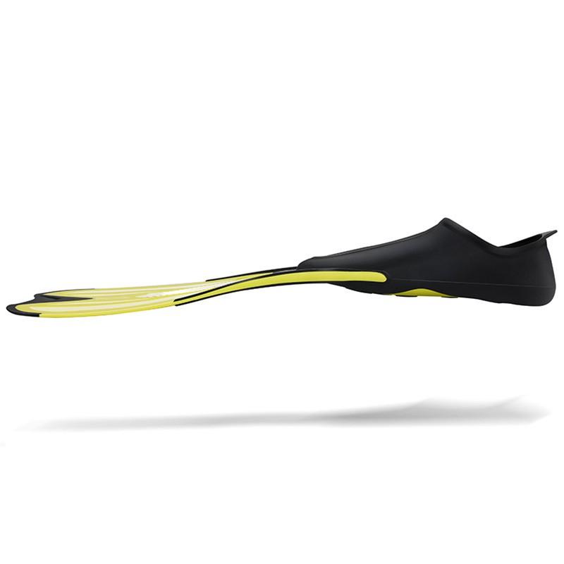 Adult Snorkeling Fins Swimming Freediving Rubber Flipper With Adjustable Strap Yellow Black Blue Pink