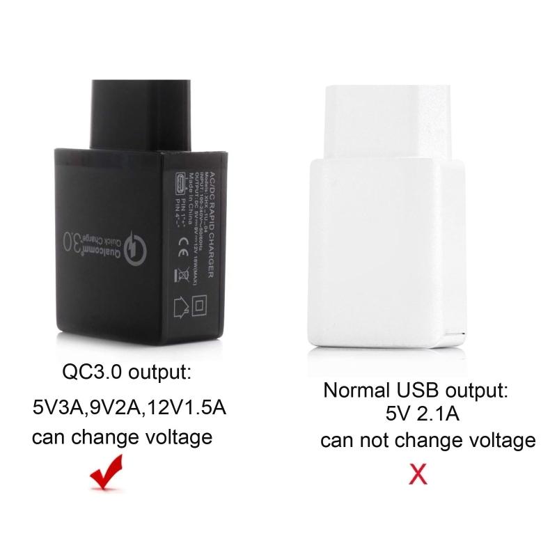 Universal for QC 3.0 USB To for DC 12V 1.5A Adjustable Voltage Step Up 5.5x2.5mm Cord Power Boost Line For WiFi Router L