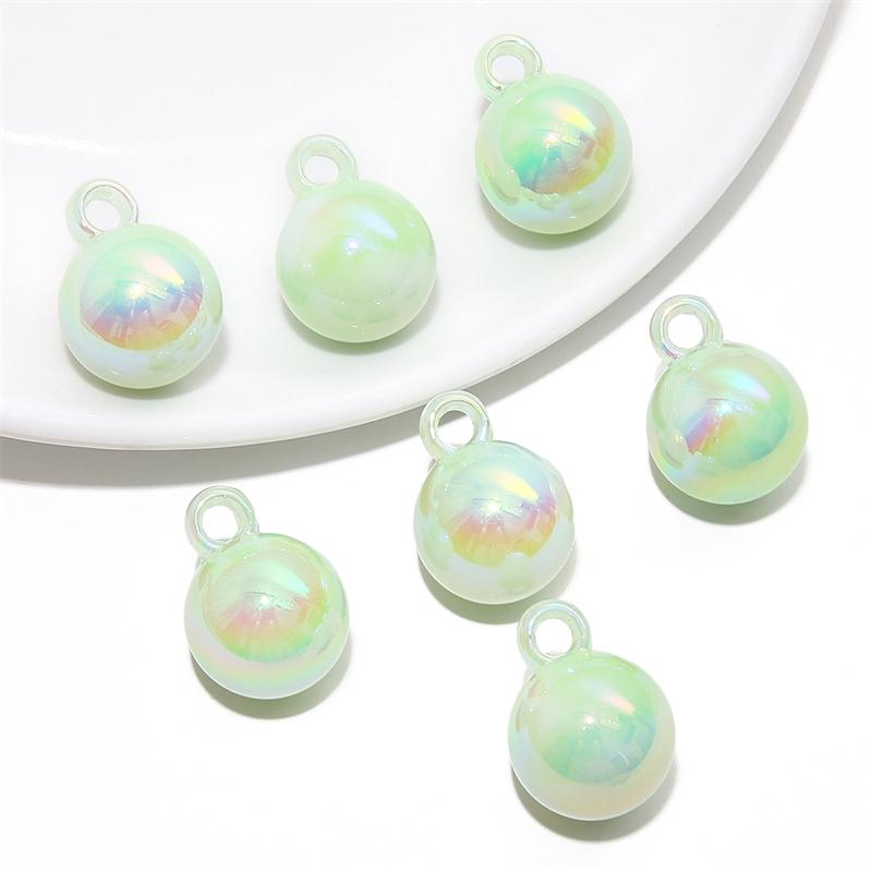 Acrylperlen Bunte Hängeperlen für DIY-Schmuck 5/10 Stück