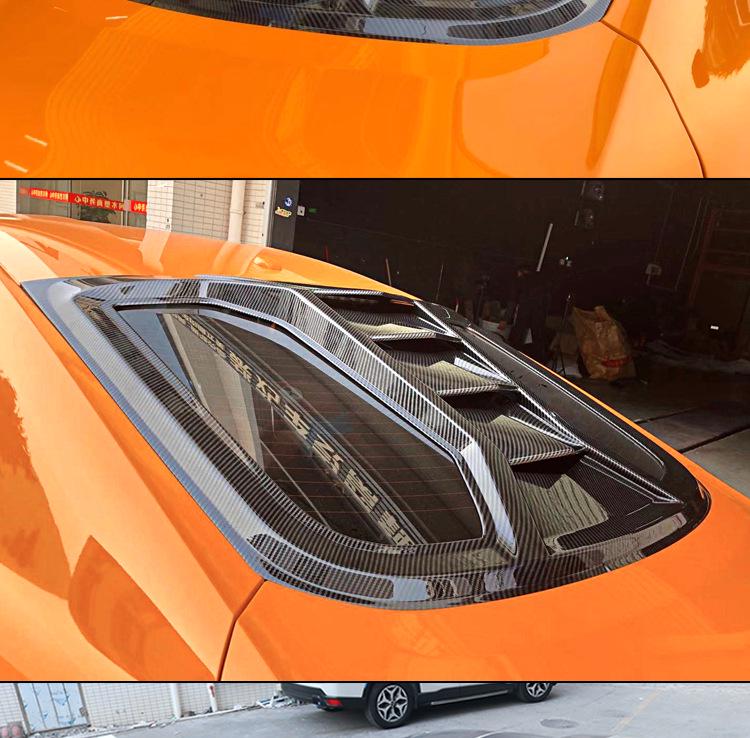 Rear Louvers & Spoiler for 2015-2023 Ford Mustang - Sunshade Windshield