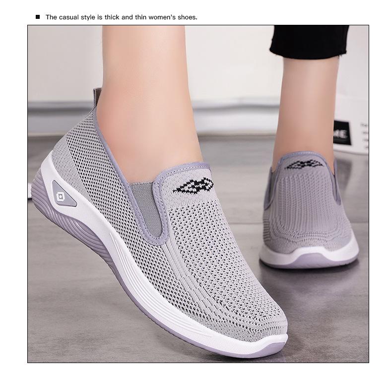 Women's Versatile Spring Lightweight Breathable Soft Sole Casual Shoes