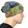 Gorro de punto Collage gorros cálidos de invierno para mujeres Unisex Vincent Van Gogh pintor postimpresionista gorros gorros