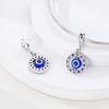 Blue Original 925 Silver Charms Beads Pendans Devil's Eye Love Heart Charms For Women Bracelets DIY Charm Jewelry Gift