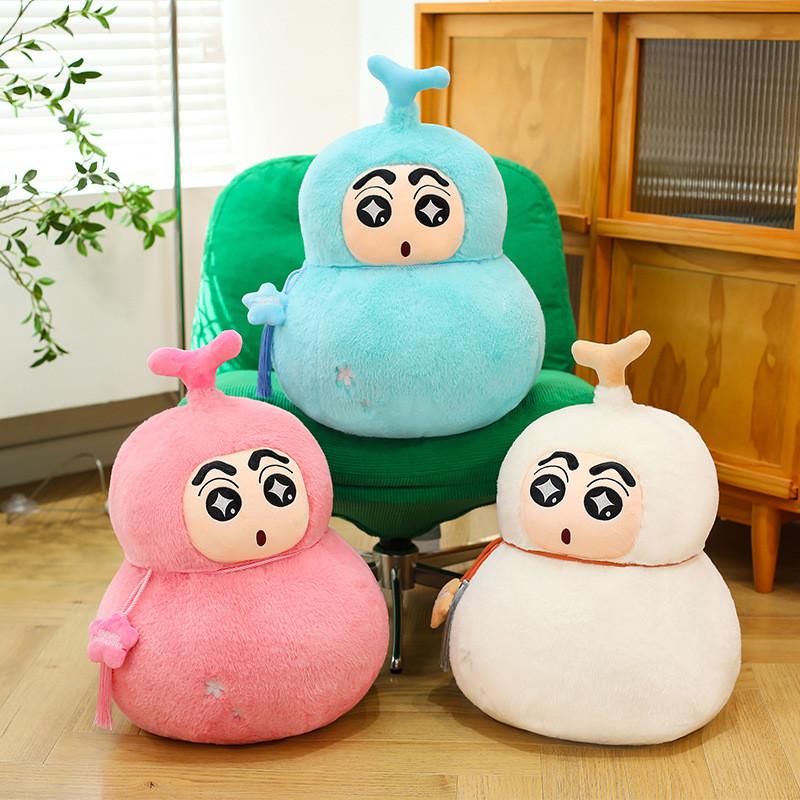 Plush Shinchan Crayon Doll With Hulu Design And Pp Cotton Filling For Gift Kids