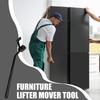 Palanca Larga Herramienta de Movimiento Resistente y Duradera Elevador de Muebles Herramienta de Movimiento de Electrodomésticos de Acero Para Sofás Refrigeradores Camas Etc.