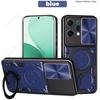 Slide Lens Armor Funda for OPPO Reno14 Pro Case for OPPO Reno 14 Pro Reno14 F Case Magnetic Ring Stand Holder Cover