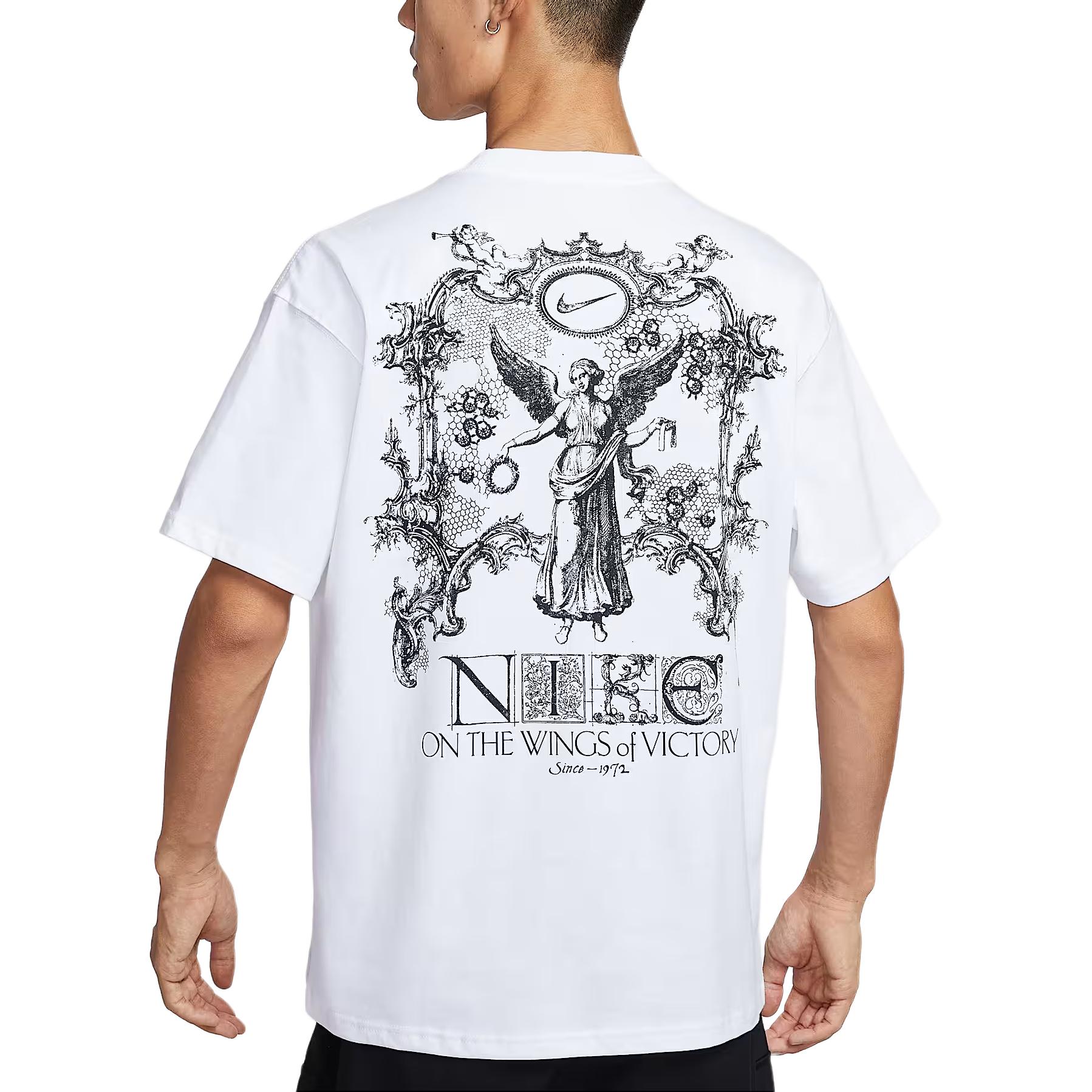 Nike AS U NSW TEE M90 OC WINGS VICT IRONSTONE T Shirt Unisex HV0168-100 M