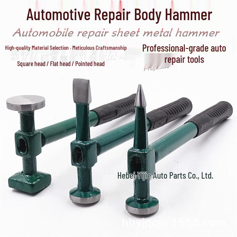 Professional Sheet Metal Auto Repair Hammer - Shaping & Knuckle Tool for Car Maintenance