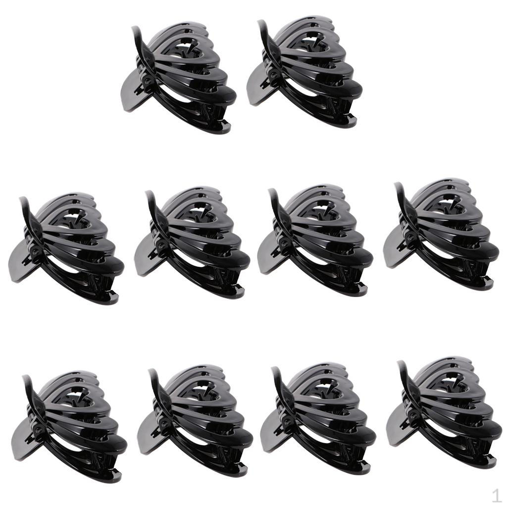 

10 Pcs Ladies Hair Accessories Clip Black