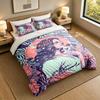 Set Biancheria da Letto 3 PezziLana Del Rey Lenzuolo Morbido e Due Federe Decorazione Camera da Letto Casa