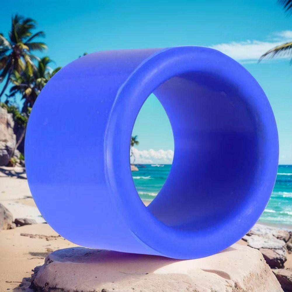 Rubber Material Fishing Rod Holder Tube Cap Fishing Insert Protector  Boat Yacht Fishing