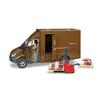 BRUDER MB UPS & Forklift (with Figure) BR02538