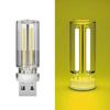 Luce Ambientale per Auto Luce Notturna USB Dimmerazione Touch Lampadina a Filamento Incandescente LED Illuminazione di Emergenza Plug and Play Lampada d'Ambiente