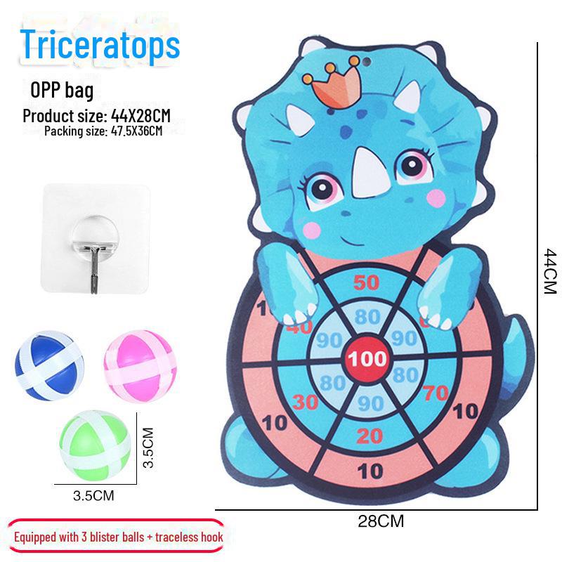 Kids' Indoor/Outdoor Sticky Ball Throw Target for Parent-Child Play
