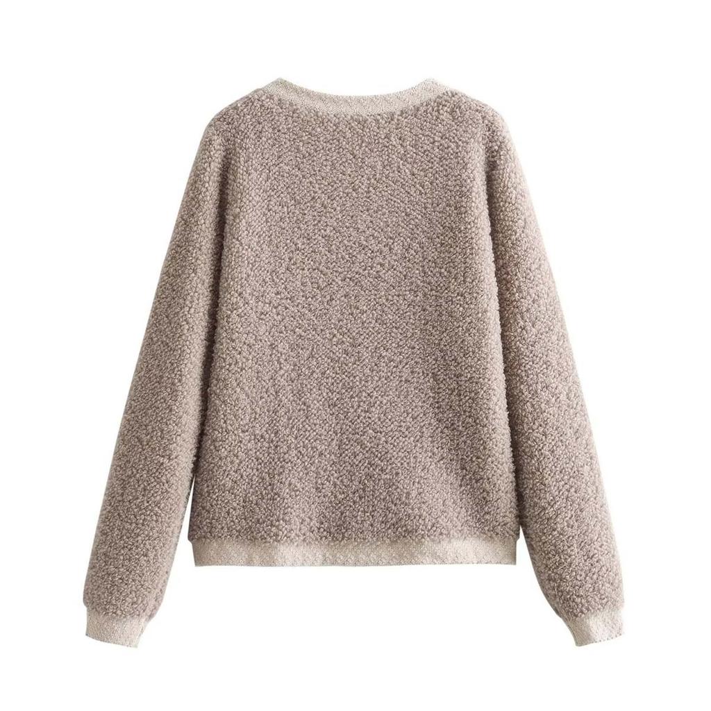 Women's Cardigan Sweater Autumn Clothes Open Front Cable Knit Oversized Winter Outerwear Outerwear
