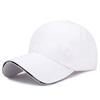 New Adjustable Baseball Hat Unisex Black White Sun Hat Baseball Cap Spring Summer
