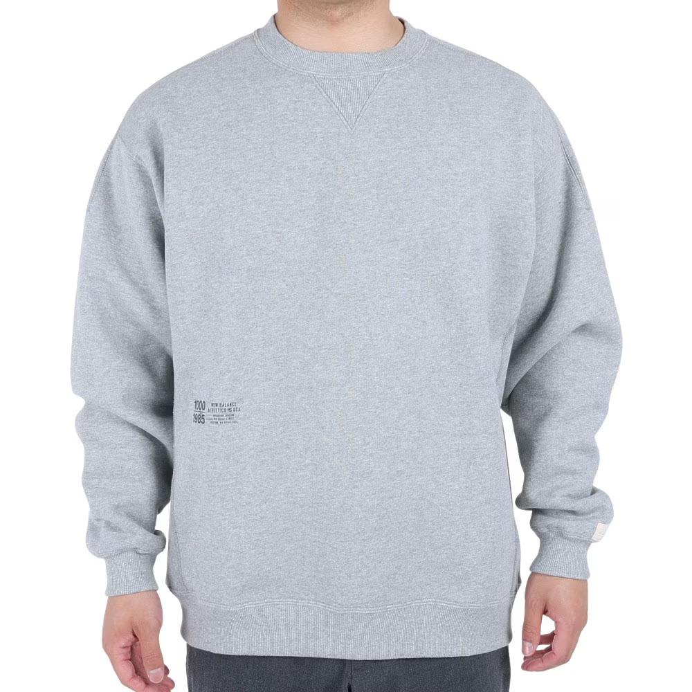 New Balance Sweatshirt Men's Gray AMT25019-HGR