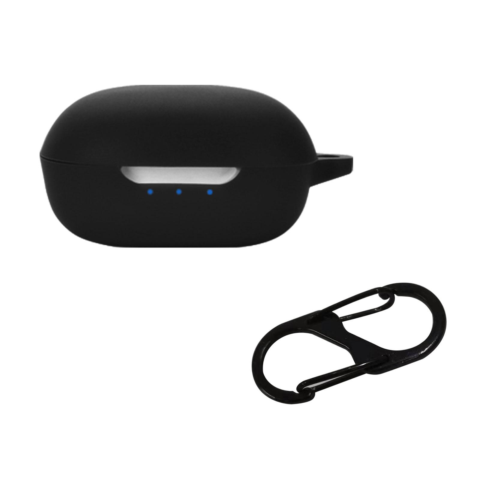 

Совместимость с T280TWS X2 Ударопрочный чехол для беспроводных наушников Ударопрочный корпус Антипылевой моющийся силиконовый чехол чёрный