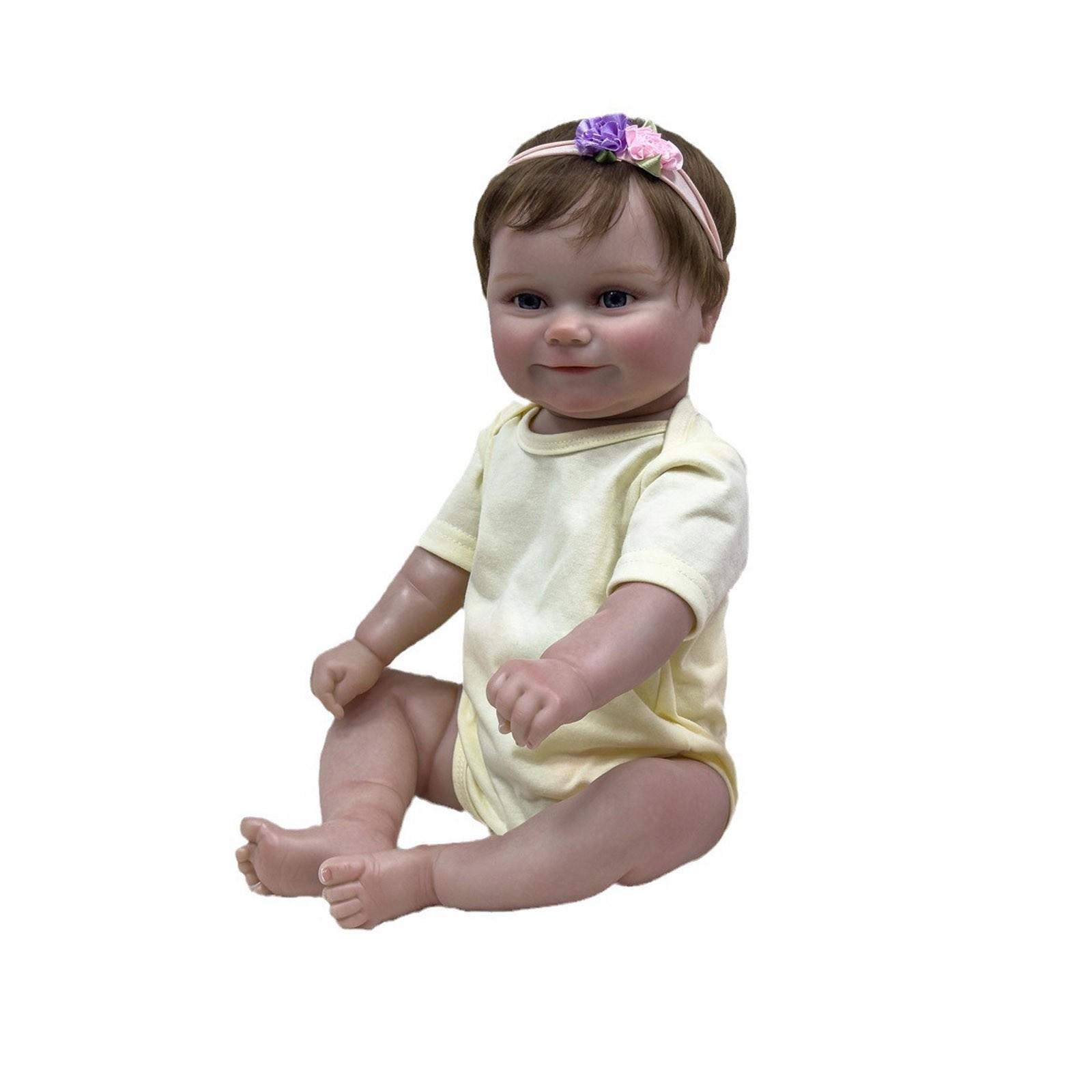 

Имитация куклы-реборн с резиновым телом One Size