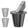Equipped with 2 tin foil tubes-One size