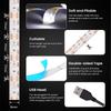 5V USB LED Strip Light 2835 Dimmable Touch Switch 60Led Backlight TV Flexible Tape Under Cabinet Light Night Lamp Warm White Red