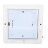 8x8 Zoll DC 12-24V Quadratische Wohnmobil-Kabinen-Deckenleuchte 9W LED Innen-Decken-Dachlicht Kabinenleuchte für Autoanhänger Wohnmobil