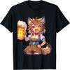 Anime Katzenvolk Festival Bierkrug T-Shirt