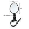 Bicycle Rearview Mirror 360 Degree Rotation Auxiliary Convex Mirror MTB Handlebar Mount Bike Rear View Mirror Cycling Accessory