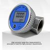Digital Flowmeter ±1% Accuracy Support QTS PTS L GAL DN20/DN25 Flow Meter Waterproof Metal Flow Control Meter