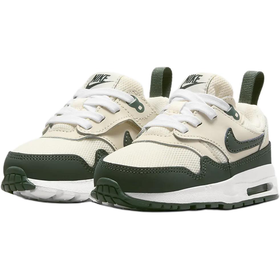 Nike Air Max 1 EasyOn Pale Ivory White Bicoastal Vintage Green (I) Baby Sneakers DZ3309-107